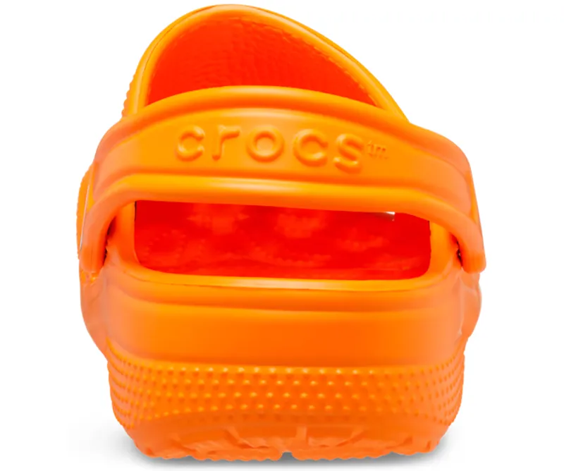 Crocs Classic Clog Kids in Orange Zing-4